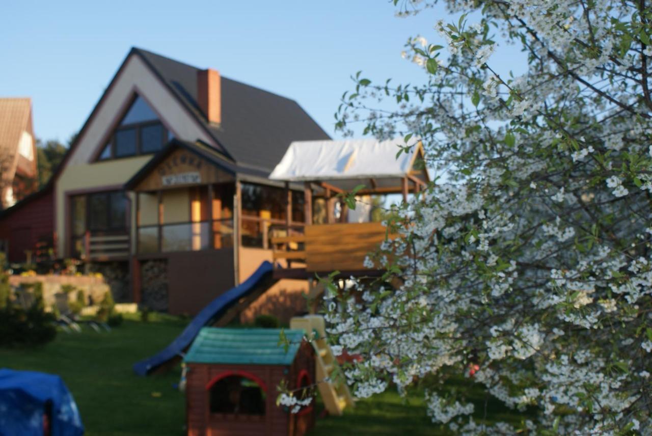 Agrodomki Okej-Bialy Dom Gardna Wielka Exteriér fotografie